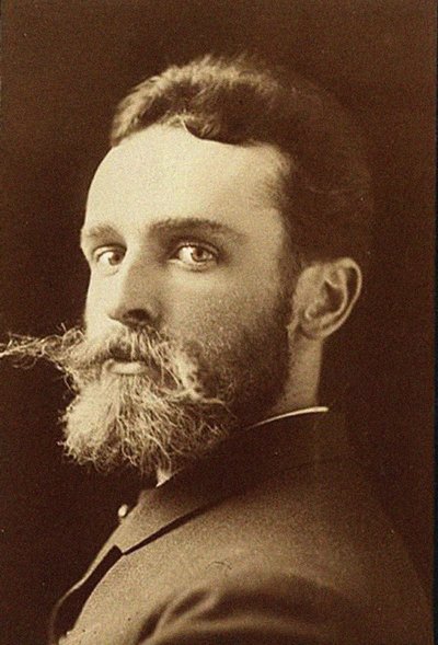Portrait of John White Alexander by Napoleon Sarony